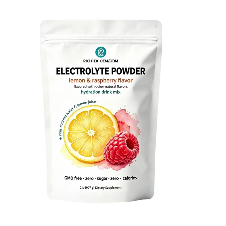 Electrolyte Powder, Lemon and Raspberry