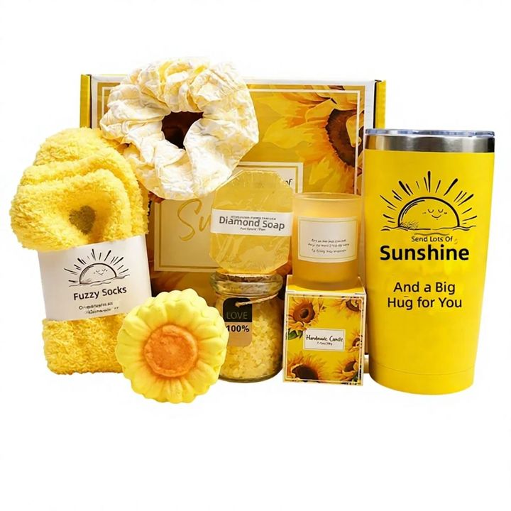 Self-care Gift Set, Sunshine Yellow